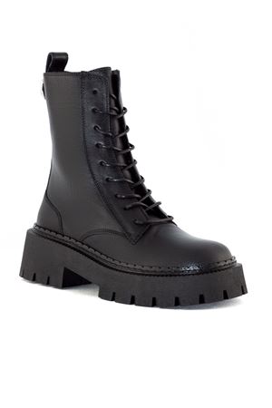 H04 Bob-Anfibio nero in pelle di vitello VIC MATIE' | 1H4400DH04B070101BLACK